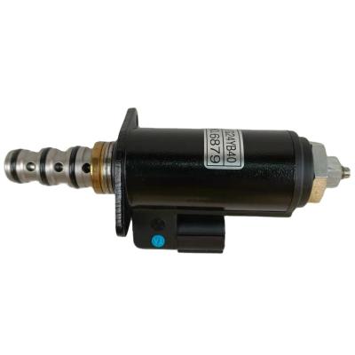 China NEW Machinery Repair Shops Huayu Excavator Parts Hydraulic Solenoid Valves YN35V00021F1 KWE5K-31 G24YB40 For Kobelco Excavator for sale