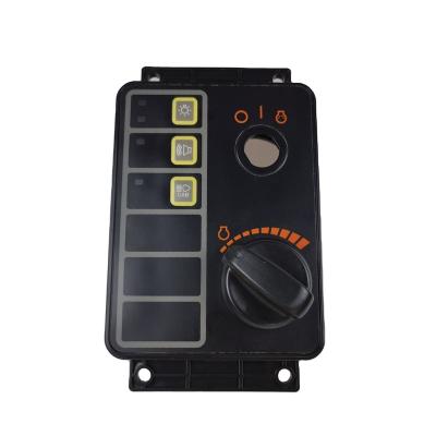 China Excavator Accessories Controller Assembly Headlight Wiper Power Control Switch Button Machinery Repair Shops Professional Manufacture for sale