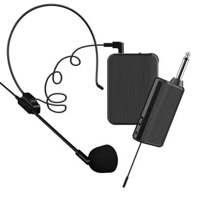 China Pro Microphone Lavalier Microphone Speaker Microphone Head Wireless Headset Sound Function For Teacher for sale