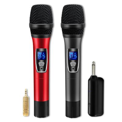 China Hot Selling Handheld Condenser Microphone Wireless Rechargeable Microphone and Studio Microphone for Singing Teaching for sale