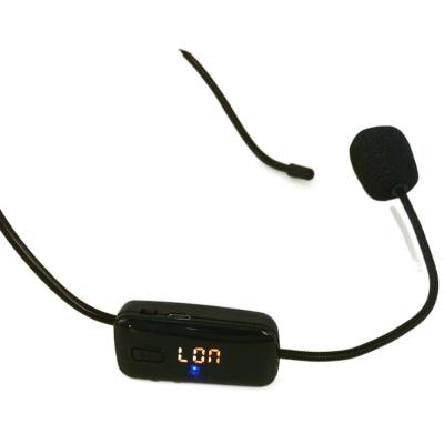 China Wireless FM Microphone Headset Microphone Guide FM Teaching Microphone Wireless Transmitter Headsets Game With Microphone for sale