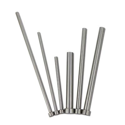 China CAD Customized Ejector Pin Vacuum Nitrided Hot Treatment Standard Stepped Ejector Sleeve/Straight Ejector Pin for sale