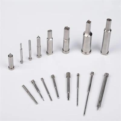 China Customized Cemented Carbide Perforating Shouldered Punch Dies-Casting Variety HSS Pins Ball Lock Punch Pin for sale