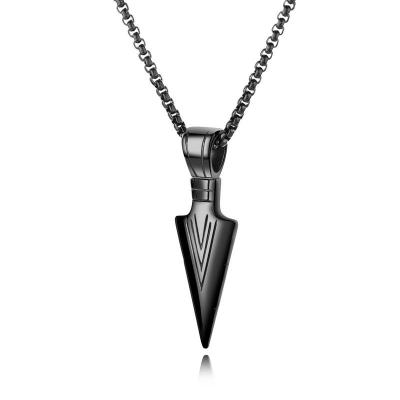 China CLASSIC Mens Stainless Steel Necklace Titanium Steel Necklace Plated Gold Silver Black for sale