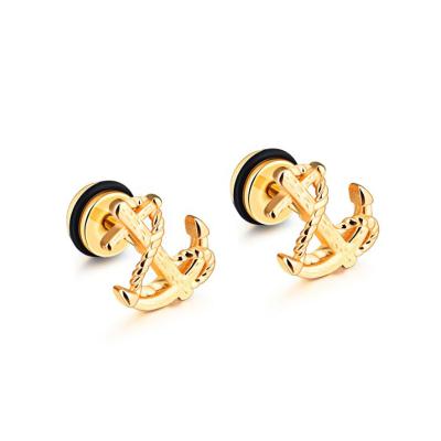 China Dangle Designs Earring Wish Sale New Designs Gold Jhumka Earring Top Anchor Stud for sale