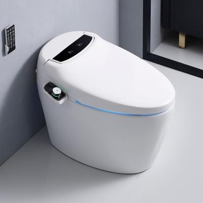 China Automatic Operation Ceramic Intelligent Smart Automatic Sanitary Ware One Piece Toilet for sale