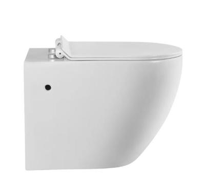 China Concealed Cistern Most Popular Sanitary Ware Wall-hung Closet Fixing To Wall With Back Bathroom WC Toilet for sale