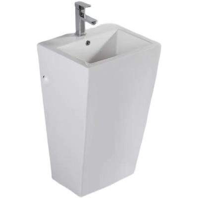 China Modern Easy Clean Wash Basin Pedestal Wash Basins Hotel Bestselling Easy Clean Sink for sale