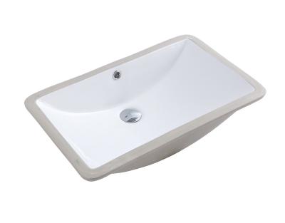 China Rectangular Hand Wash Wash Basin Easy Clean Excellent Quality Under Counter Basin With CUPC Certificate for sale