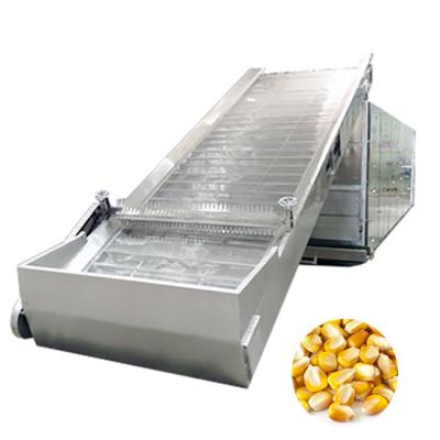 China High Efficiency Continuous Low Cost Mesh Belt Dehydrator Machine Assembly Line Corn Dryer for sale