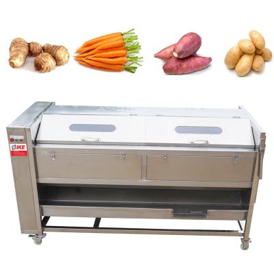 China Automated Snack Factory Sweep Potato Washing Peeling Machine For Food Roots Root for sale