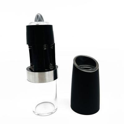 China Sustainable Automatic Salt And Pepper Grinder Electric Gravity Pepper Grinder With Led Light for sale