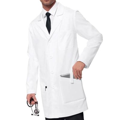 China Hospital Wholesale Eithexu Lab Coat Designs High Quality Doctor Lab Coat Waterproof White Lab Coat for sale