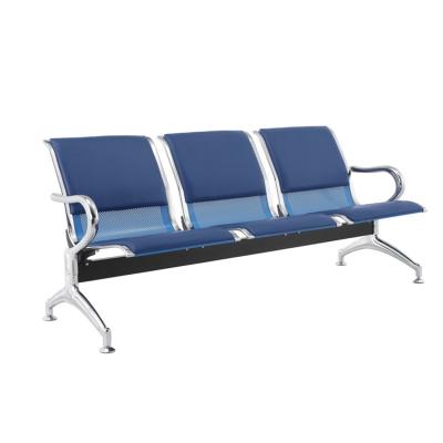 China Modern high quality clinic chair metal airport waiting chair for hospital/bank/airport waiting area W9601C 3 seater for sale