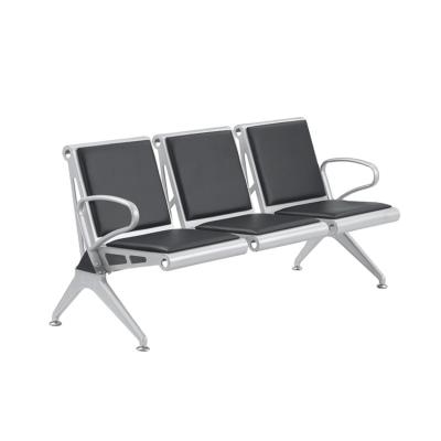 China Modern Factory Airport 3 Seater Hospital Waiting Seat Chair Airport Seating 3 seater for sale