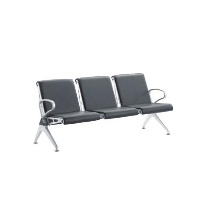 China Modern 3 seater airport seats/steel airport waiting chair/tandem airport chair W9801KC for sale