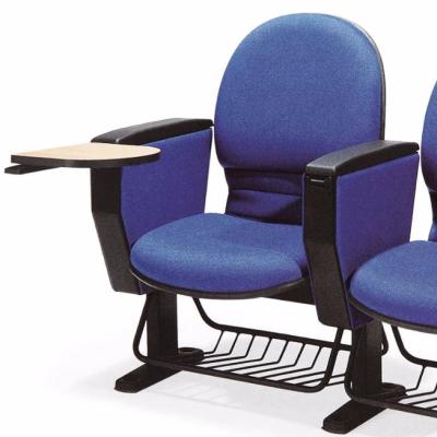 China Modern Auditorium Chairs With Notebook W614 Chairs For Auditorium Room Cheap Theater Furniture Folding Auditorium Price Modern Metal for sale