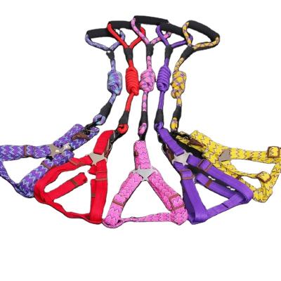 China Best Wholesale Custom Adjustable Soft Padded Products Polyester Dog Harness Sale for sale