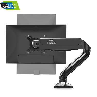 China Computer Monitor Bracket Long Double Flexible Adjustable Mount Stand Wall Mount LCD Monitor Arm Bracket for sale