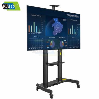 China Model Kaloc AF90 TV Mobile Mount LCD LED TV Cart Fit 65 To 100 Inch LCD Led TV Stand for sale