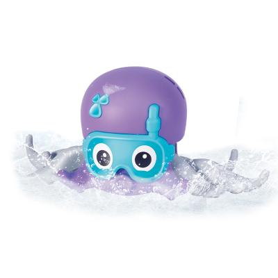 China Bath Toy Swimming Movement Luxury Octopus Baby Bathroom Bath Toys Fast For Kids for sale