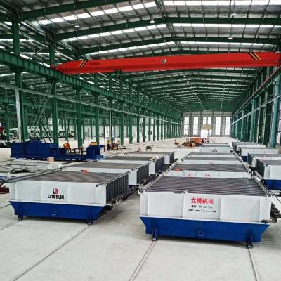 China Low cost of raw materials precast concrete house wall panel cement block machine/wall panel production line/panel making machine for sale