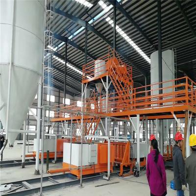 China Special Equipment for Gypsum Partition Board Hollow Core Hollow Core Wall Panel Forming Machine Fully Automatic Gypsum Wallboard Forming Lightweight Hollow Core Slab Making Machine for sale