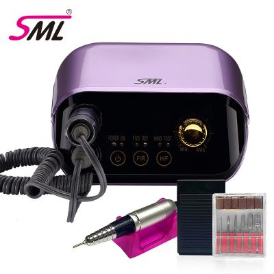 China Nail Art Beauty SML Professional Supplies New Nail Polisher 35000 RPM Nail Drill Machine For Manicure for sale