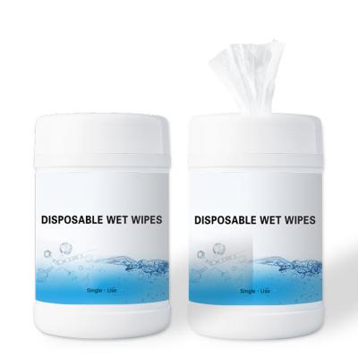 China Wet Flushable Eco-Friends Custom Wet Wipes Cotton Wet Wipes for sale