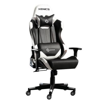 China Office Adjustable Executive Chair Ergonomic (Height) Swivel Metal For Commercial Furniture Use Gaming Adjustable Leather Sport Seat Steel Part for sale