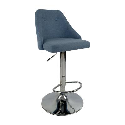 China 360 Degree Rotating Wholesale Bar Furniture Adjustable Swivel Bar Chair Fabric Bar Stools From China Manufacturer for sale