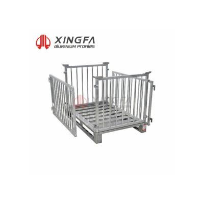 China It Can Be Recyclable Used It Can Be Xingfa New 2022 Recyclable Used Aluminum Stain XFC036 Architecture Building Goods Pallet for sale