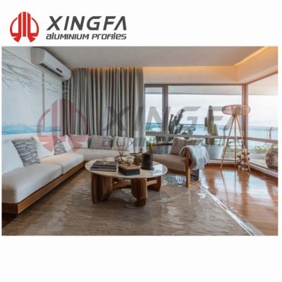 China Exterior Swing Xingfa EW55 Swing / Tilt And Rotate Casement Aluminum Window for sale