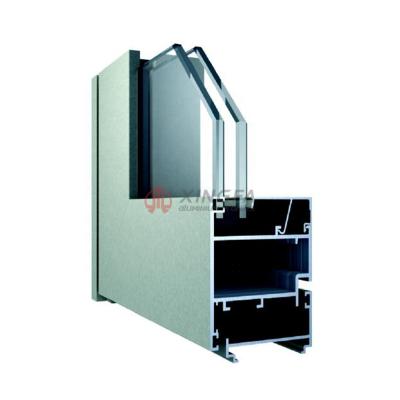 China Modern Modern Xingfa 6063 Aluminum Profile For Doors And Windows for sale