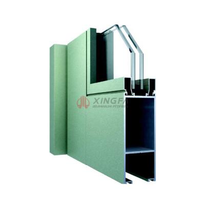 China Modern Xingfa Modern Windows and Door Frames Aluminum Extrusion Profile for sale