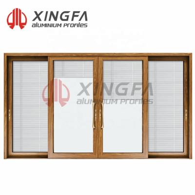 China Modern Xingfa 120 Modern Heavy Sliding Door Aluminum Profile for sale