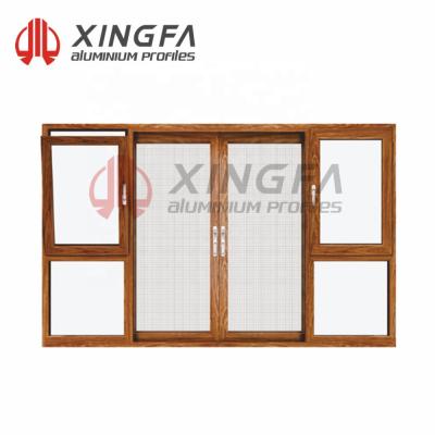 China Xingfa Modern 158 Modern Sliding And Casement Function Aluminum Doors And Windows for sale