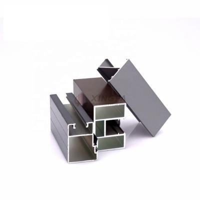 China Other China Manufacture Xingfa 6063 U-shape Aluminum Extrusion Profiles for sale