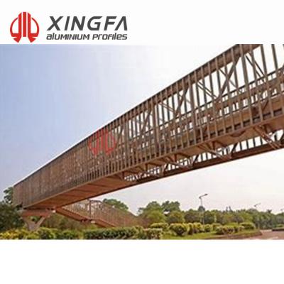 China Other xingfa other aluminum profile for aluminum pedestrian bridges for sale