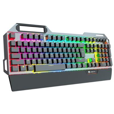 China G500 Notebook Internet Cafe Waterproof Keyboard Support RGB Mechanical Luminous Gaming Keyboard Home Mechanical Keyboard for sale