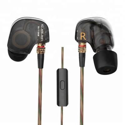 China In-Ear Wired 3.5mm In Ear Earphone Earbuds With MIC KZ ATE for sale