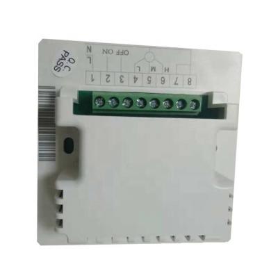 China ABS FCU Hotel Room Room Thermostat Digital Temperature Controller for Cooling Heating for sale