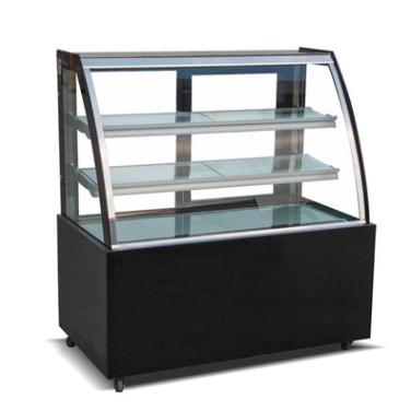 China Small display case glass refrigerator cake countertop refrigerator display cake cooler refrigeration equipment for sale