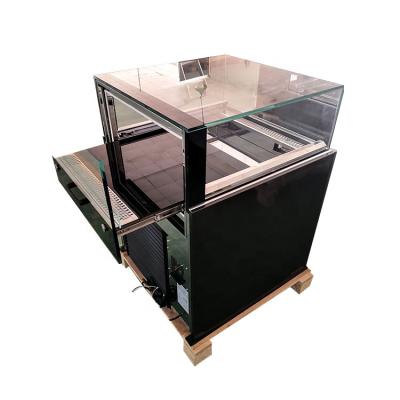 China Wholesale Fashionable Popular Single-temperature Electricity Saving Chocolate Showcase Refrigerated Cabinet for sale