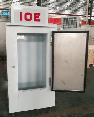 China Comercial Single-Temperature Used In Gas Station Ice Merchandiser / Freezer With Single Solid Door for sale