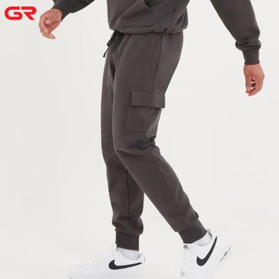 China New Design OEM QUICK DRY Cargo Pockets 100% Cotton Tapered Mens Fit Jogger Sweatpants for sale