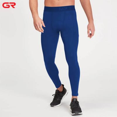 China High Quality Breathable Compression Dry Pants Mens Gym Wear Solid Color Solid Color Fit Men Stretch Tights for sale