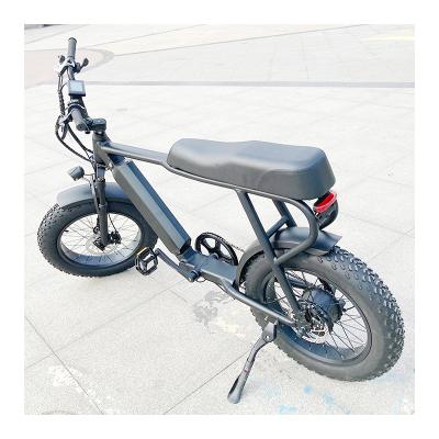 China 2021 Hot Sale E Bike 48V 500W Electric Motor Fat Bike Motorcycle EBQK-1056 for sale