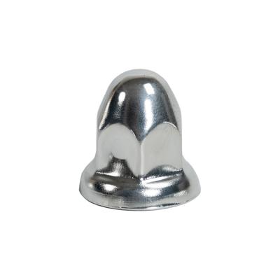 China Push On Ninetin Truxpro 33mm Chrome Steel Push On Bullet Hook Nut Caps 2