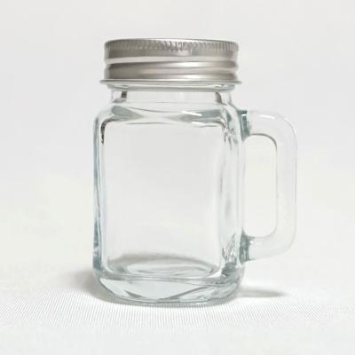 China Factory Supply 50ml 1.5oz Clear Viable Mini Mason Jar Shot Glass Jar for sale